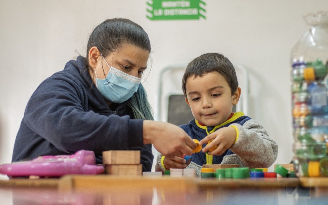 Luego de un largo periodo de confinamiento, jardines infantiles municipales retornaron a la presencialidad