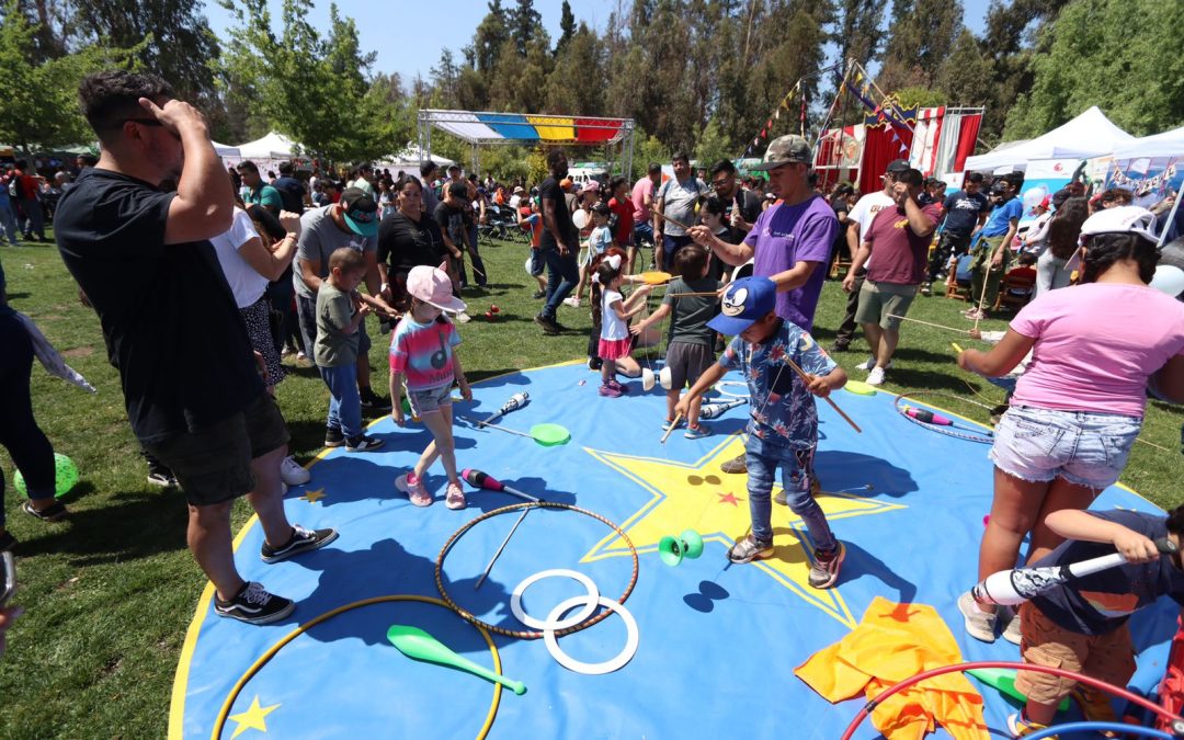 Con una entretenida fiesta al aire libre culminó el Programa Aprender en Familia 2022