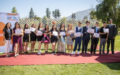 Estudiantes de Casas de Estudio finalizaron 8vo Básico con una linda ceremonia realizada en el Pueblito de Las Vizcachas