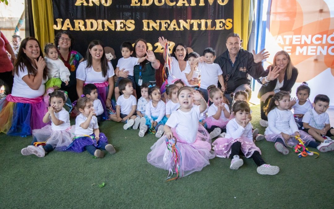 Jardines infantiles municipales celebraron el Inicio del Año Educativo 2023