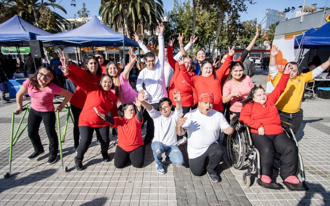 Masivo Encuentro de Rehabilitación e Inclusión en Plaza Puente Alto