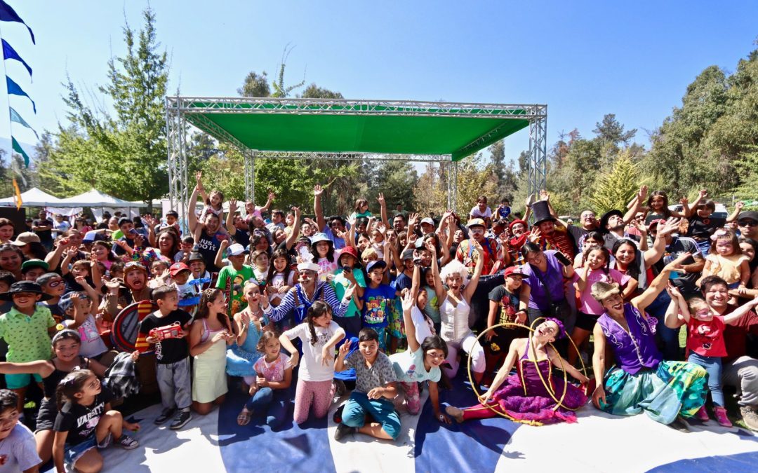 Con una masiva y alegre fiesta de la familia fundación cap celebró su trabajo con establecimientos de puente alto