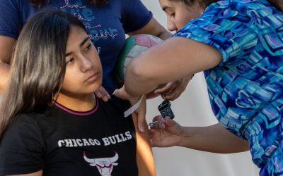 Dirección de Salud despliega operativos territoriales con vacunación contra la influenza en distintos sectores de la comuna