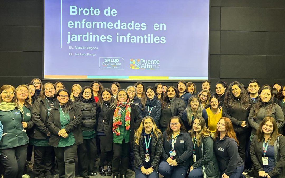 Jornada de Epidemiología fortalece la prevención de brotes en jardines infantiles