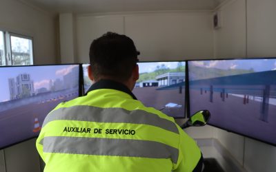 Simulador de motocicleta: capacitación en conducción segura y autocuidado